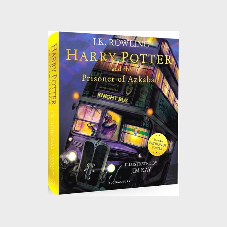 Harry Potter And The Prisoner Of Azkaban - Illustrated Edition - J. K. Rowling - English Book