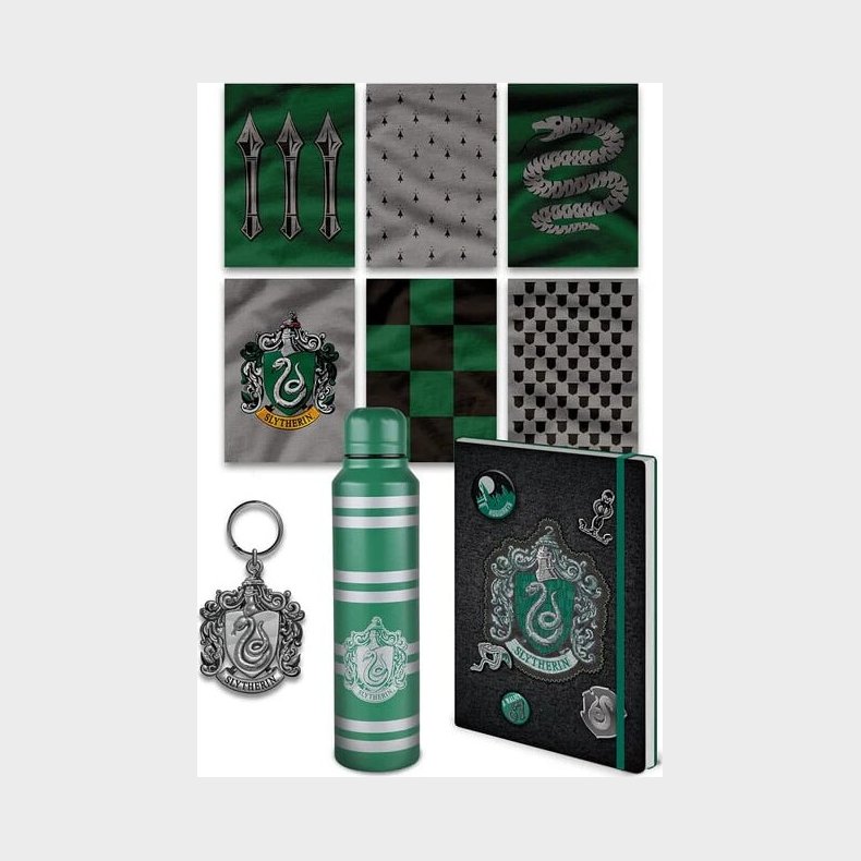 Harry Potter (colourful Crest Slytherin) Premium Gift Set