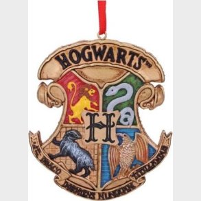 Harry Potter Julepynt - Hogwarts Logo - 8 Cm