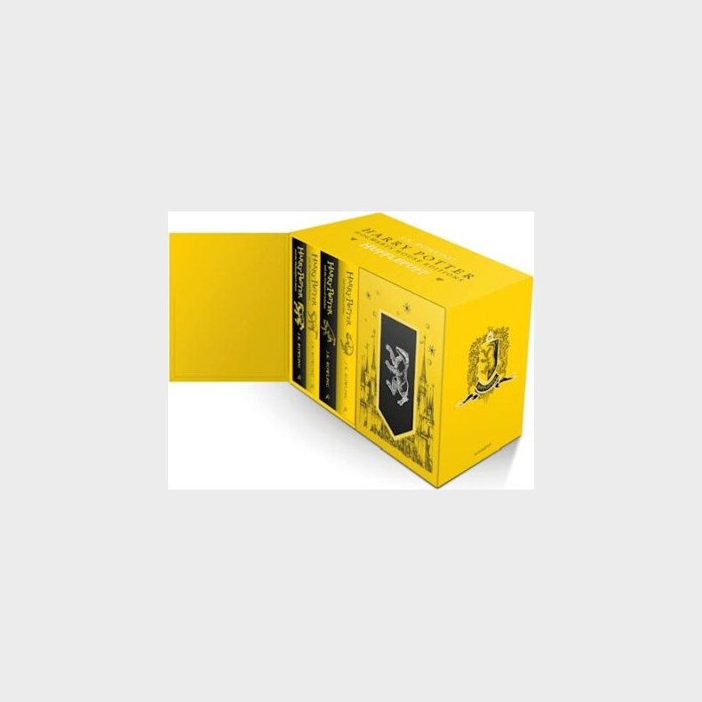 Harry Potter Hufflepuff House Editions Hardback Box Set - J. K. Rowling - English Book