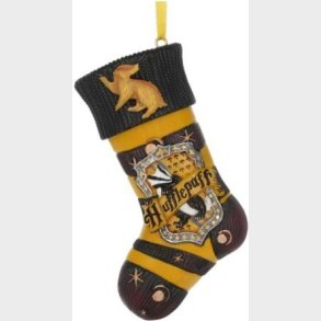 Harry Potter Julepynt - Hufflepuff Strmpe - 7,5 Cm