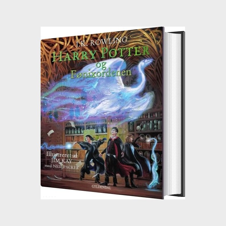 Harry Potter 5 - Og Fnixordenen - Illustreret Udgave - J. K. Rowling - Bog