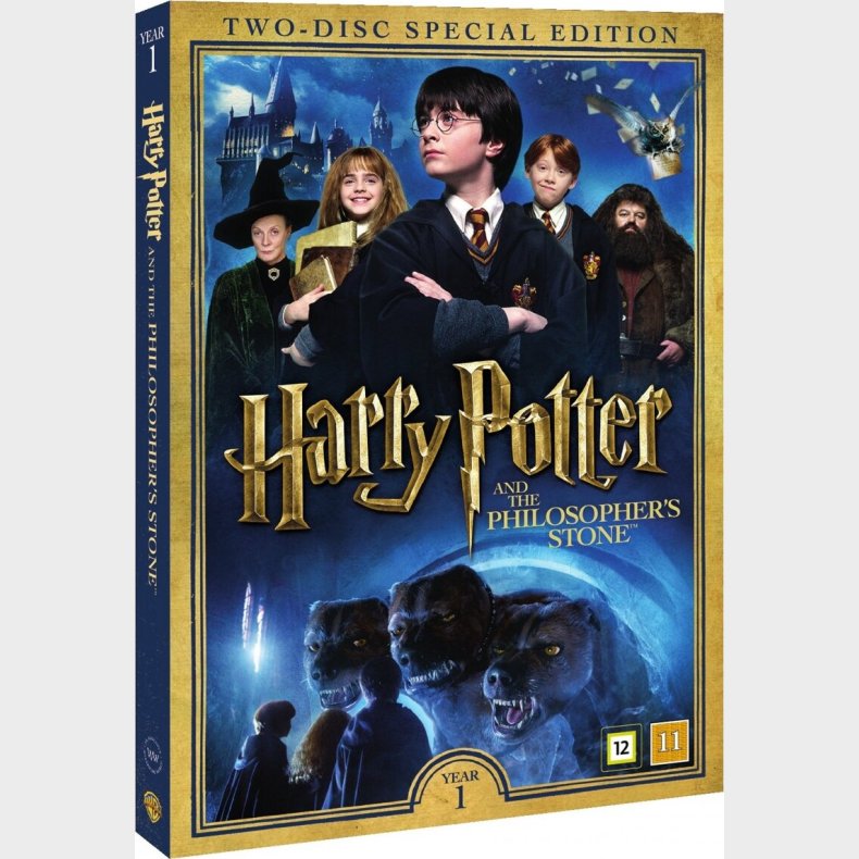 Harry Potter Og De Vises Sten - Film 1 - DVD - Film