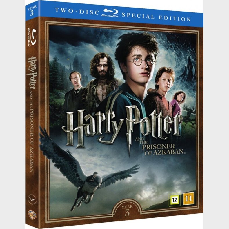 Harry Potter Og Fangen Fra Azkaban - Film 3 - Blu-Ray
