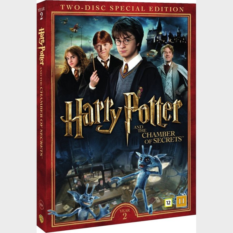 Harry Potter Og Hemmelighedernes Kammer - Film 2 - DVD - Film