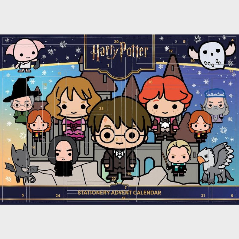 Harry Potter Stationery Advent Calendar 2025