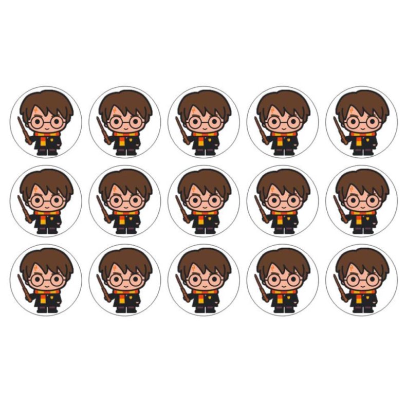 Harry Potter muffinskageprint / sukkerprint