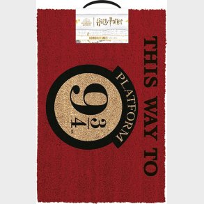 Harry Potter (this Way To Platform 9 3/4) 60x40 Coir Door Mat