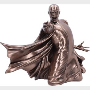 Harry Potter - Voldemort Avada Kedavra Figur I Bronze - 32 Cm