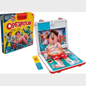 Hasbro - Klassisk Operations Spil (dk/no/se/fi)