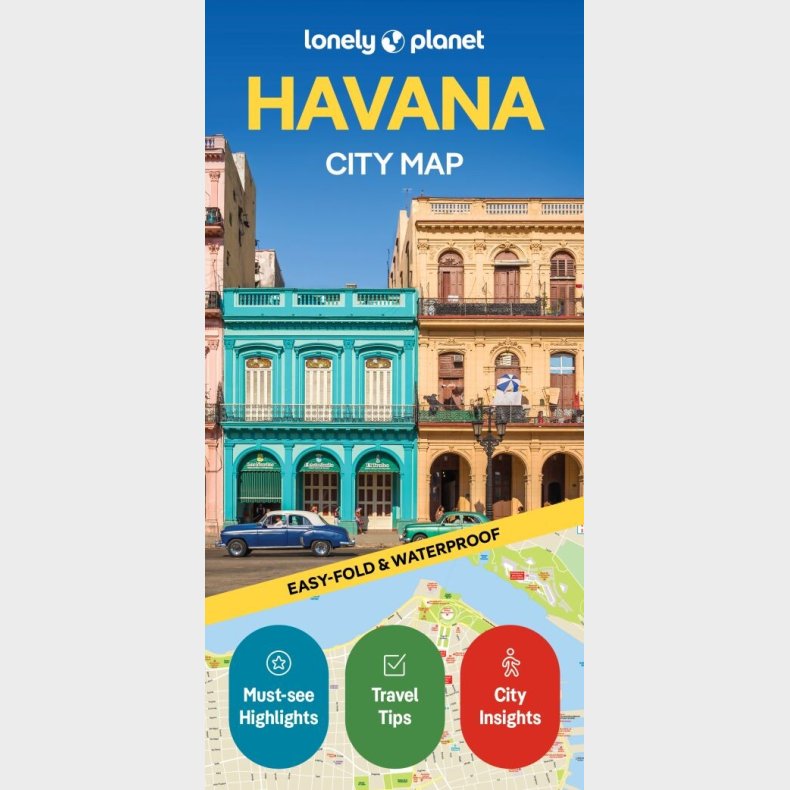 Havana City Map - English book