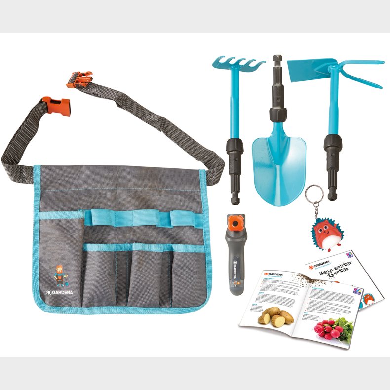 Gardena | Haveleg - Bltetaske inkl. haveredskaber