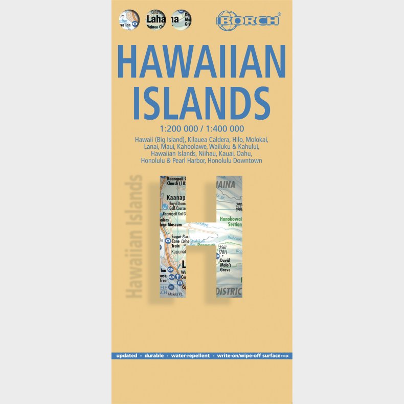 Hawaiian Islands - Borch Maps  - English book