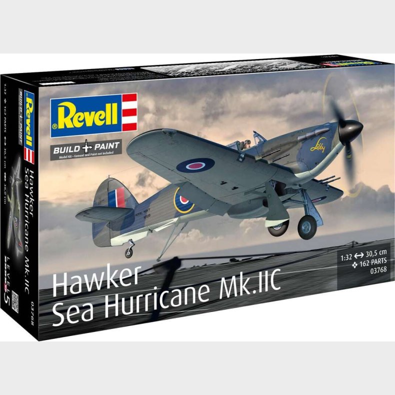 Revell - Hawker Sea Hurricane Mk.iic - Bygges�t - 1:32 - 03768