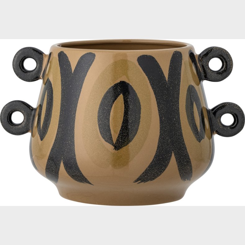 Creative Collection - Hayan Urtepotteskjuler - Brun - Stent�j Keramik