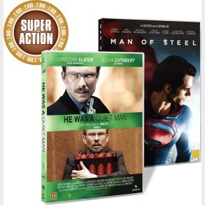 He Was A Quiet Man // Man Of Steel - DVD - Film