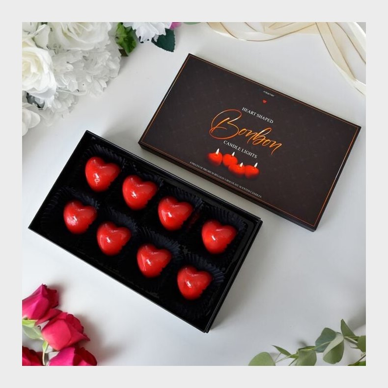 Heart-shaped Bonbon Candle Light