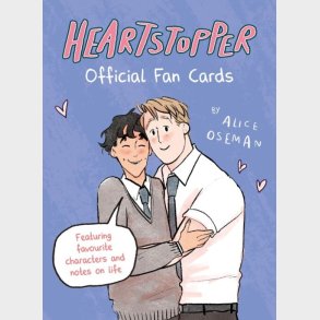 Heartstopper Official Fan Cards - Alice Oseman - English Book