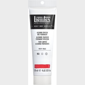 Liquitex - Akrylmaling - Heavy Body - R�d Alizarin Crimson 138 Ml