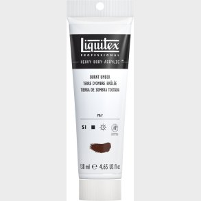 Liquitex - Akrylmaling - Heavy Body - Burnt Umber 138 Ml