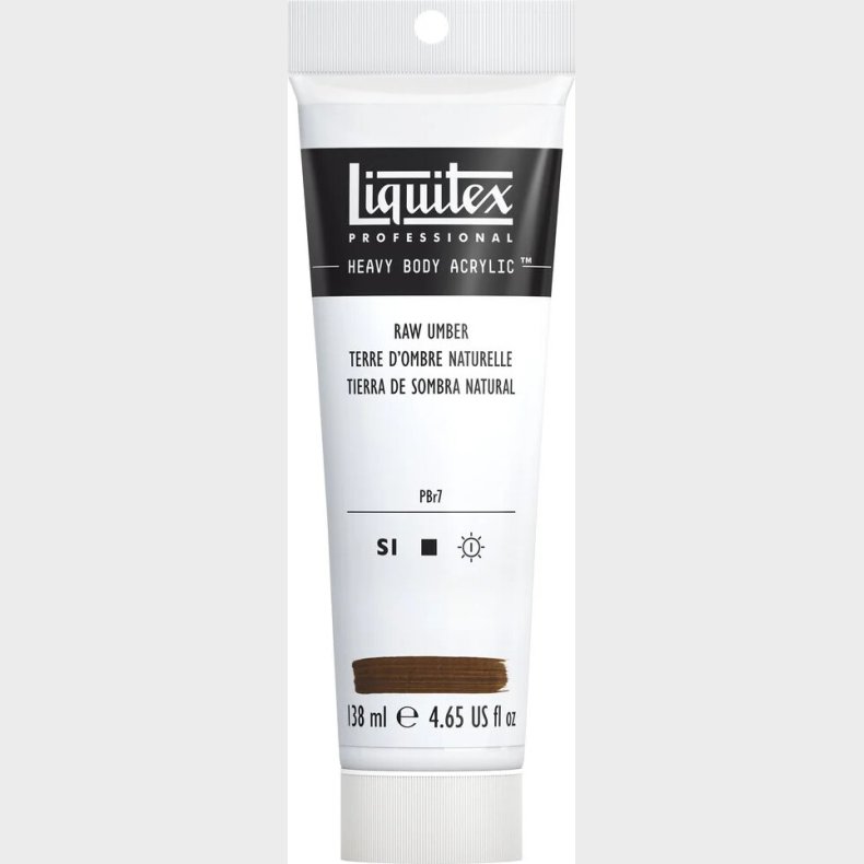 Liquitex - Heavy Body Akrylmaling - Raw Umber 138 Ml