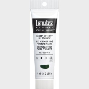 Liquitex - Akrylmaling - Heavy Body - Hookers Green Deep Hue 59 Ml