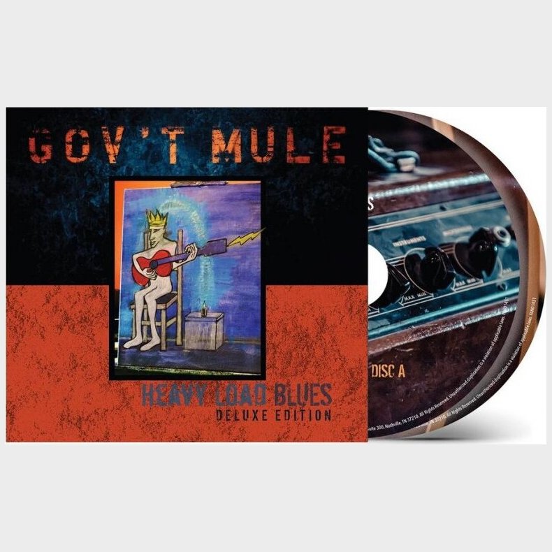 Gov't Mule - Heavy Load Blues - Deluxe - CD