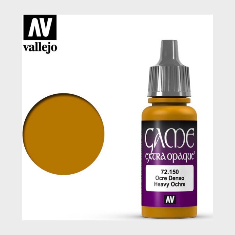 Vallejo - Game Extra Opaque - Heavy Ochre - 17 Ml - 72054