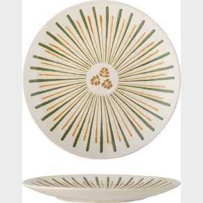 Bloomingville - Heikki Serveringsfad - Grn - Stentj Keramik