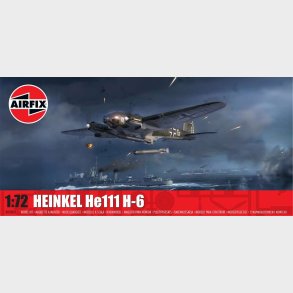 Airfix - Heinkel He111 H-6 Modelfly Byggest - 1:72 - A07007c