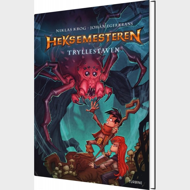Heksemesteren  - Tryllestaven - Niklas Krog - Bog