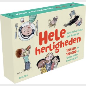 Hele Herligheden - Ordkort - Marianne Iben Hansen - Bog