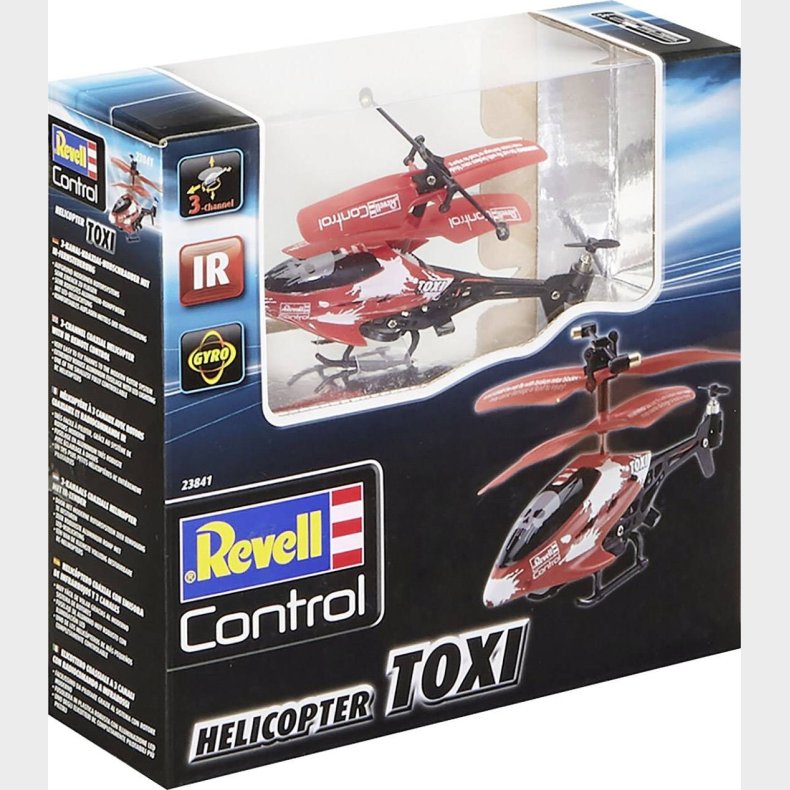 Revell Control - Helikopter - Fjernstyret - R�d - 10 Cm