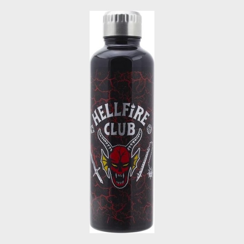 Stranger Things Drikkedunk - Hellfire Club - Sort Rd - 500 Ml