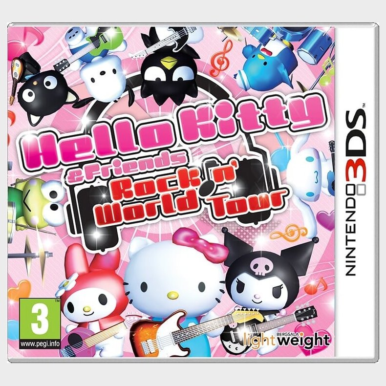 Hello Kitty And Friends: Rockin World Tour - Nintendo 3DS
