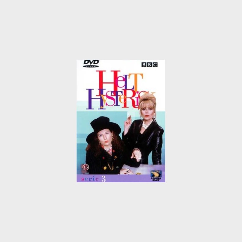 Helt Hysterisk - Sson 3 - DVD - Tv-serie