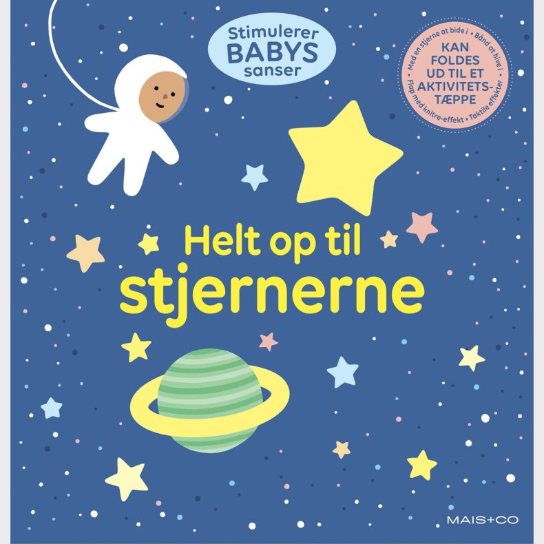 Helt Op Til Stjernerne - Sansestimulerende Aktivitetsbog - Bog