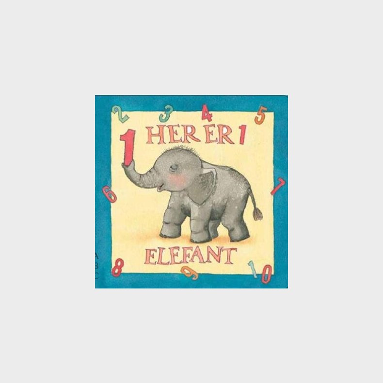 Her Er 1 Elefant - Birde Poulsen - Bog