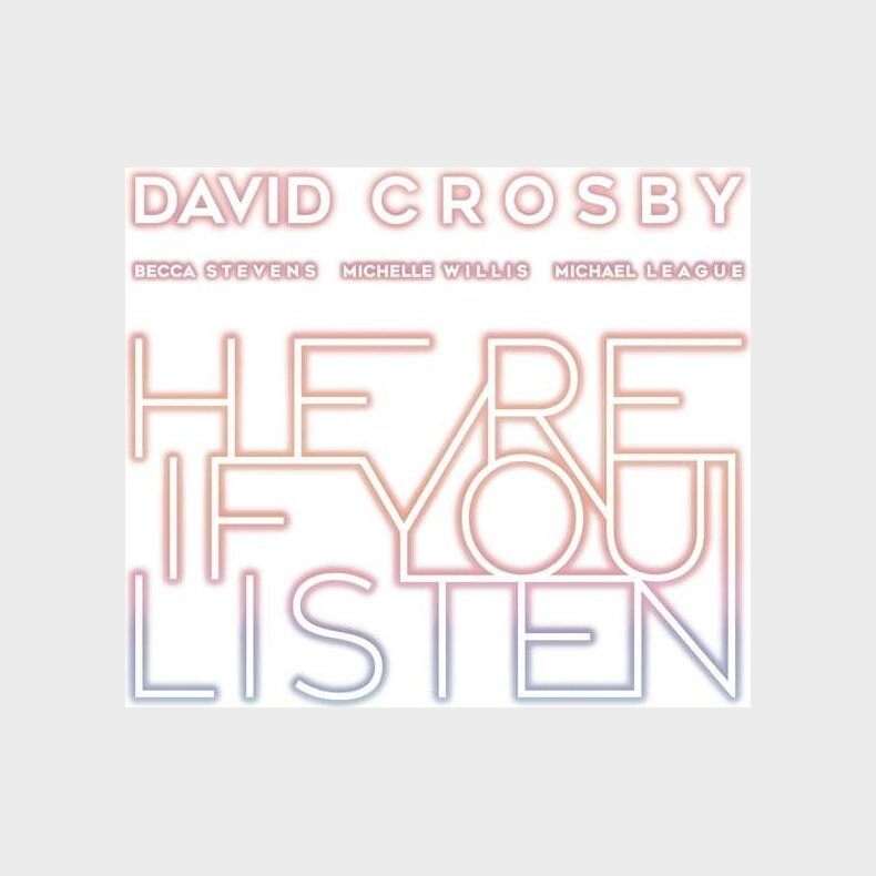 David Crosby - Here If You Listen - Vinyl Lp