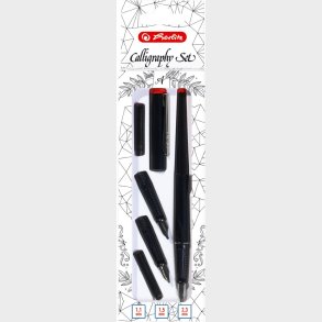 Herlitz Kalligrafi St Pen + 3 Spidser