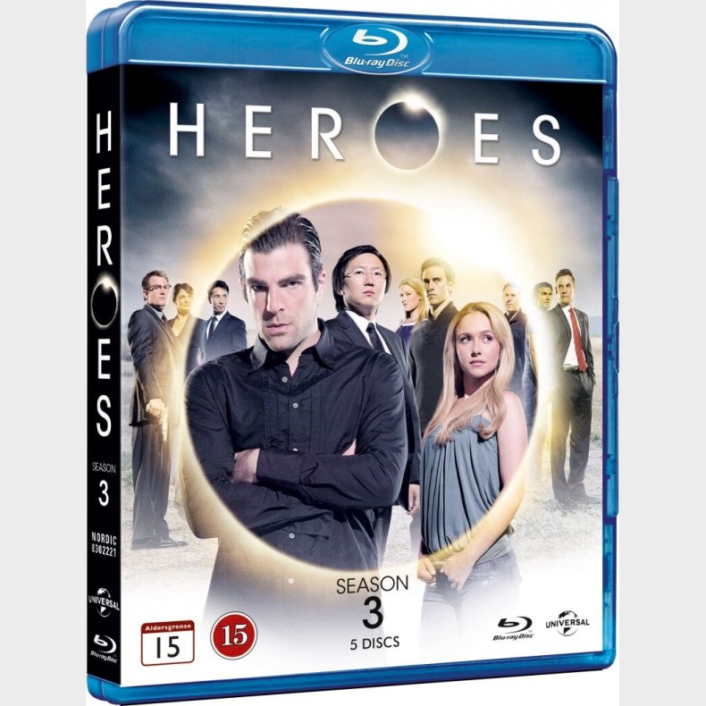 Heroes - Sson 3 - Blu-Ray - Tv-serie
