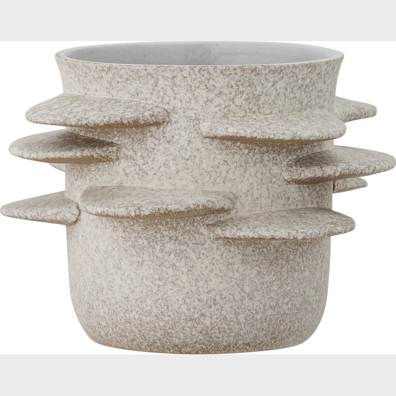 Bloomingville - Herold Urtepotteskjuler - Natur - Stentj Keramik