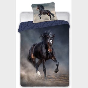 Hest Tornado Senget�j 140x200 cm - 100 procent bomuld