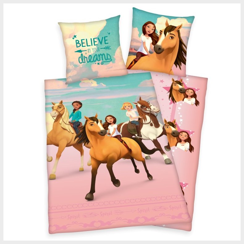 Heste Spirit Senget�j (100 procent bomuld)