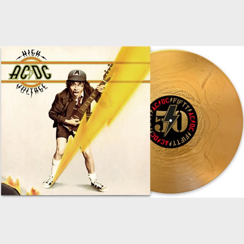 Ac Dc - High Voltage - Gold Metallic Edition - Vinyl Lp