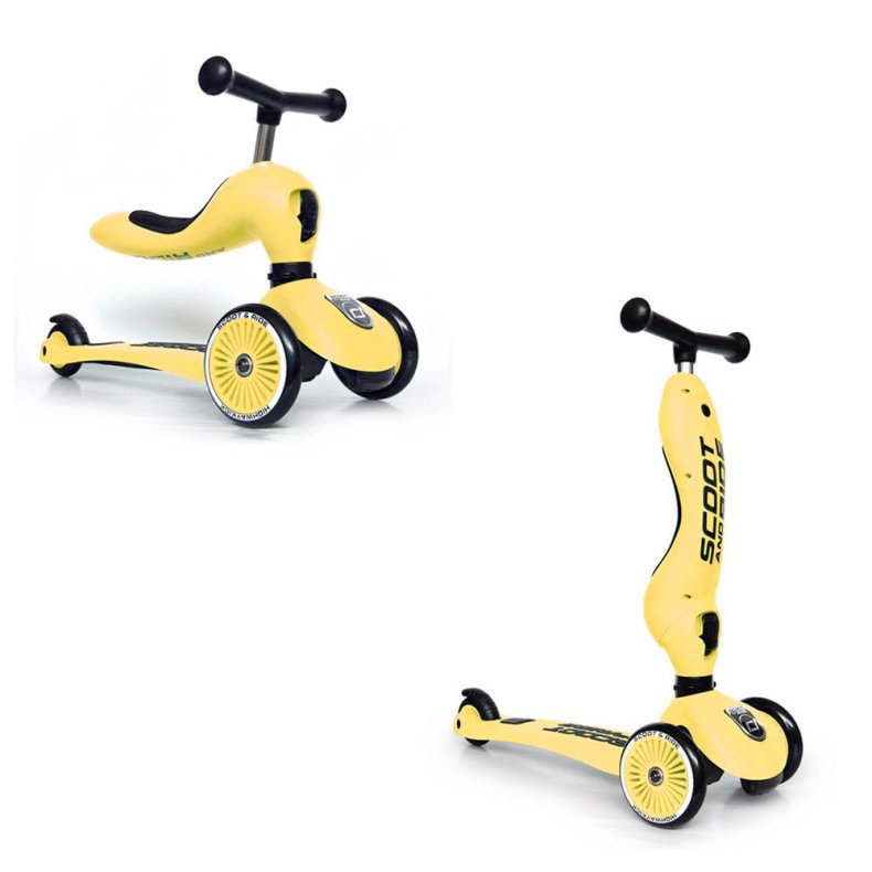 Scoot & Ride | Lbehjul/Lbecykel - Highwaykick 1, Lemon