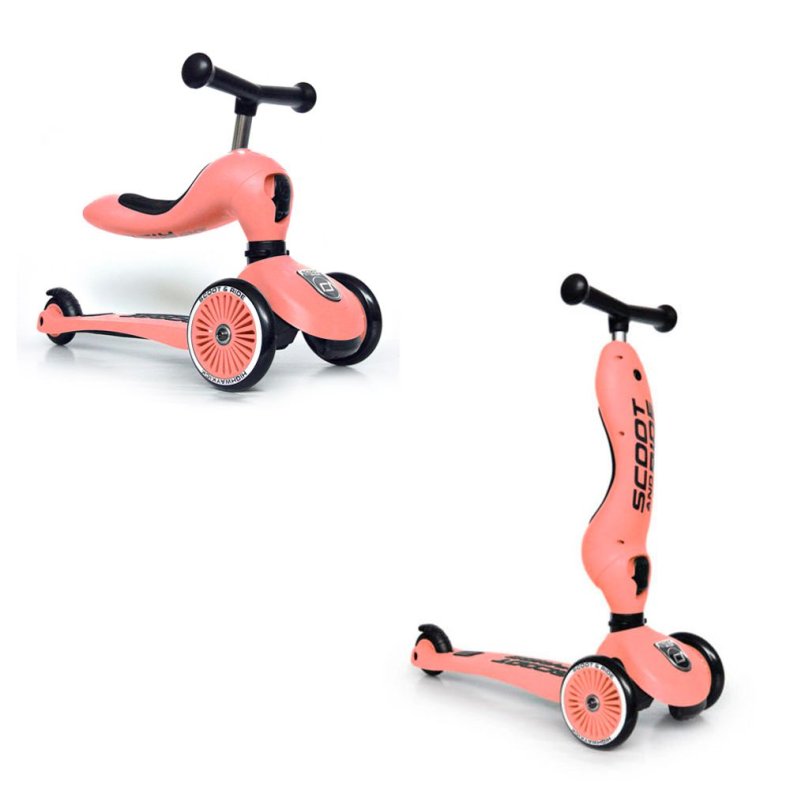 Scoot & Ride | Lbehjul/Lbecykel - Highwaykick 1, Peach