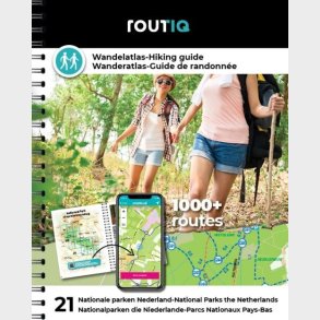 Hiking Atlas National Parks In The Nederlands - English book