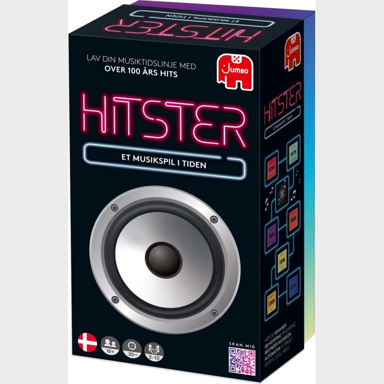 Hitster - Et Musikspil I Tiden - Over 100 rs Hits - 2025