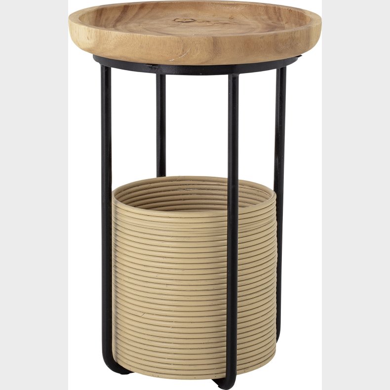 Bloomingville - Hitti Sidebord - Natur - Suar Tr� - Rundt